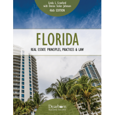 Florida Real Estate Exam Manual Printed Outline with 500 Question Workbook for Sales Associates and Brokers 46th Edition Updated for 2023